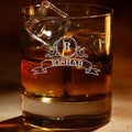 Personalised Engraved Whisky Glass, Premium Crystal 325ml