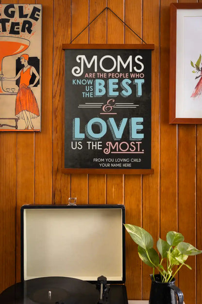 Personalized Scroll for Mom