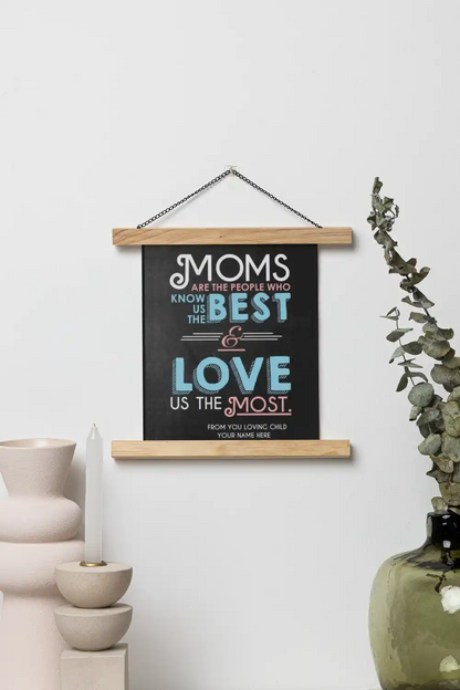 Personalized Scroll for Mom