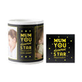 Personalised Star Mum Photo Coffee Mug