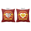 Personalised Super Mom Cushion Cover, Double-Side Printed