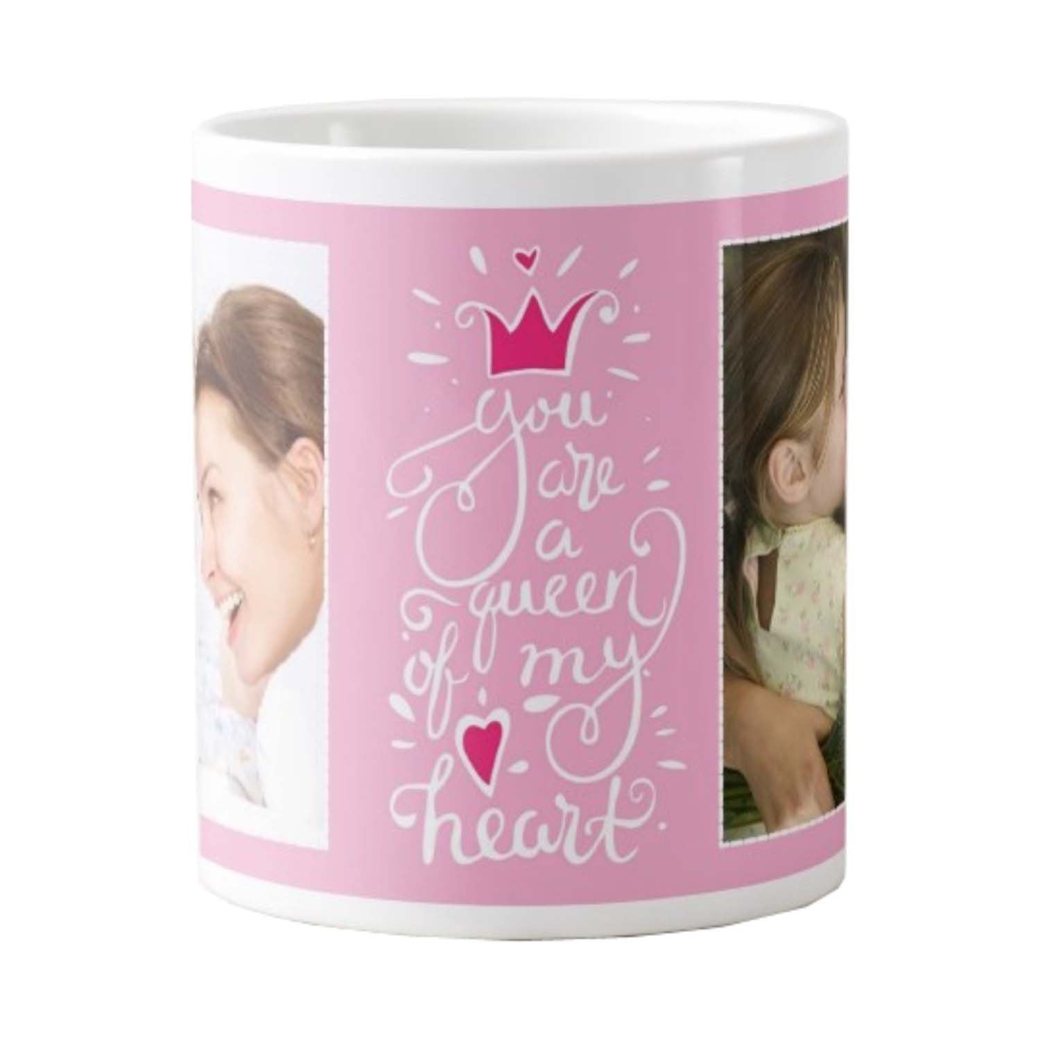 Personalized-You-Are-Queen-of-My-Heart-Mug