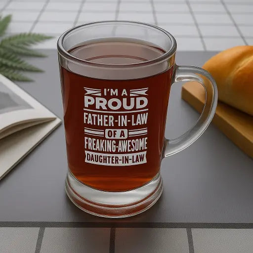Proud Father-in-Law Tea Cup