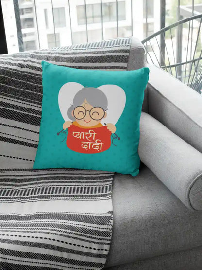 Pyari Dadi Cushion Cover