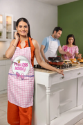Queen Mommy Chef Apron - Personalised Kitchen Gift for Mom