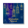 Ramadan Eid Mubarak Islamic Canvas Frame