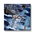 Miraculous Jesus Walking On Water Canvas Painting