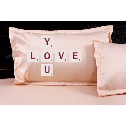 Romantic-Scrabble-peach-pillow-1