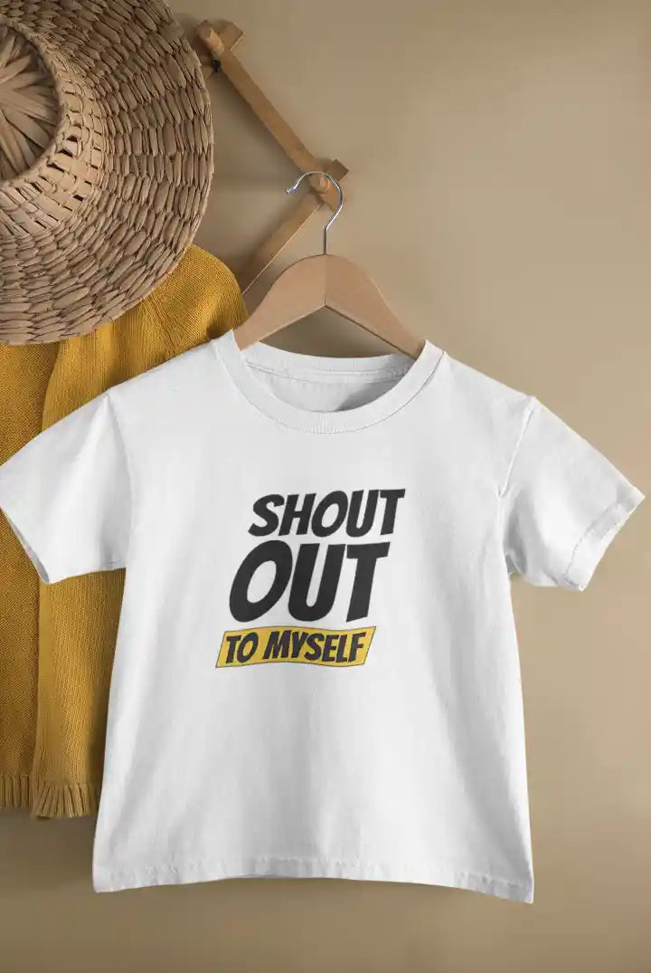 Shout Out to Myself Unisex Drifit Kid T-shirt