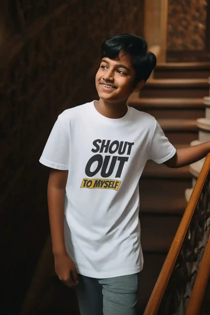 Shout Out to Myself Unisex Drifit Kid T-shirt