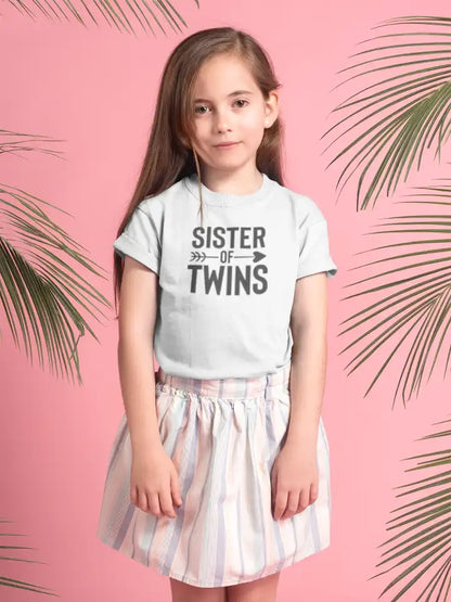 Sister Of Twins Girl T-shirt