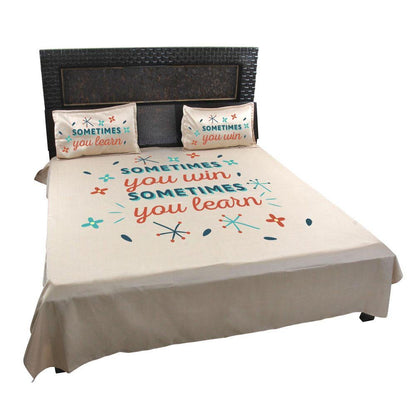 Sometimes-You-Win-Sometimes-You-Learn-Quote-Bedsheet-Beige