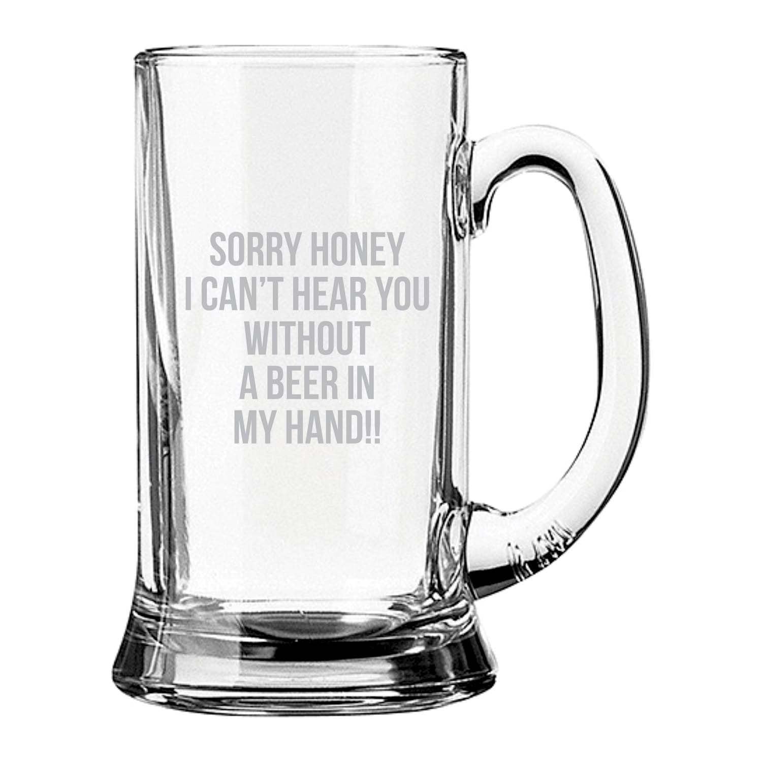 Sorry-Honey-Cant-Hear-You-Engraved-Beer-Mug