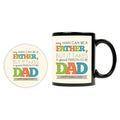 Special Dad Black Coffee Mug