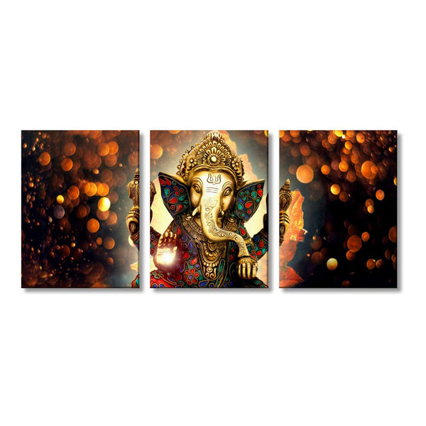Sri-Ganesha-Blessings-Canvas-Frame-KH2859