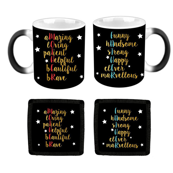 Starry Beautiful Mother Father Definition Couple Coffee Mug