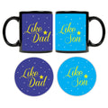 Starry Like Father Like Son Coffee Mug Set