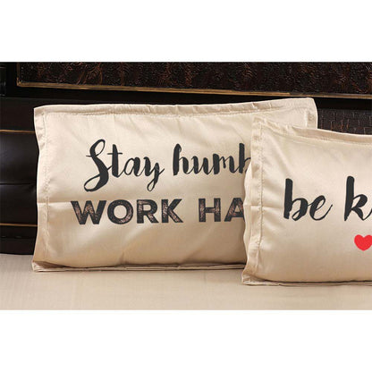 Stay-Humble-Work-Hard-Be-Kind-Quote-Bedsheet-Beige-Pillow