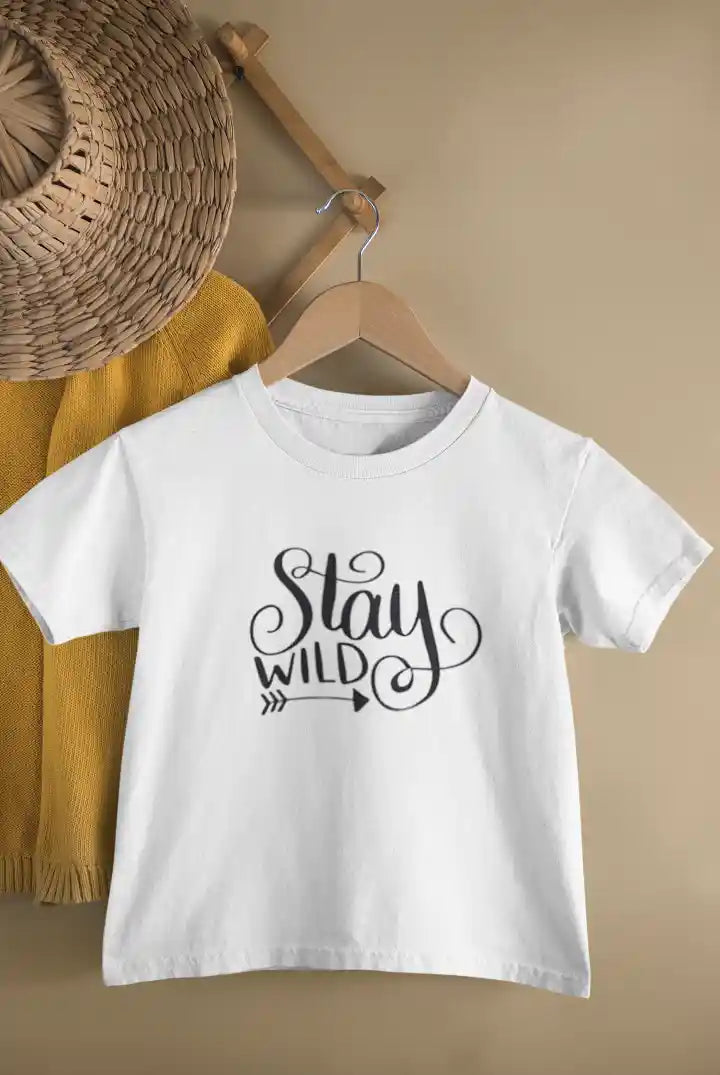Stay Wild Unisex Drifit Kid T-shirt