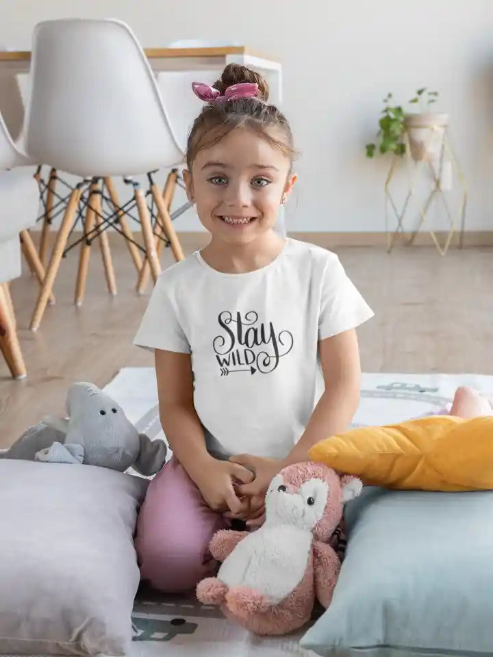 Stay Wild Unisex Drifit Kid T-shirt