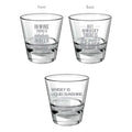 Whiskey Glasses Set of 2 - Sunshine of Life Engraved