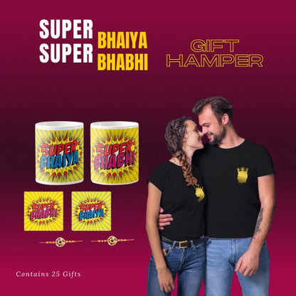 Super Bhaiya Super Bhabhi gift hamper