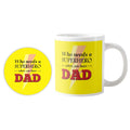 Super Dad Coffee Mug - Personalised Father's Day Gift