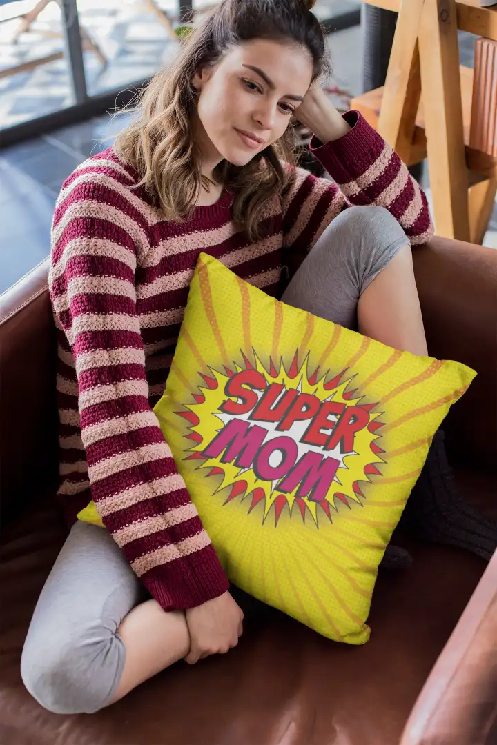 Super Mom Cushion Cover