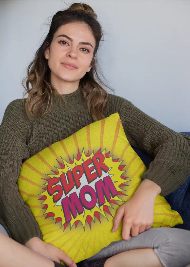 Super Mom Cushion Cover