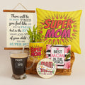 Super Mom Gift Hamper - Set of 10 Handpicked Surprises