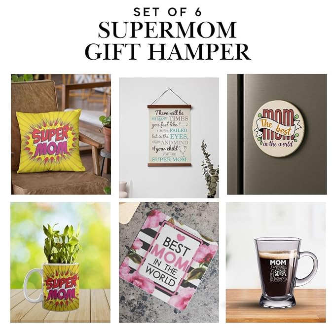 Super Mom Set of 6