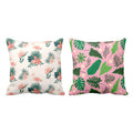 Floral Cushion Cover Set of 2 - Tantalizing Bloom Print