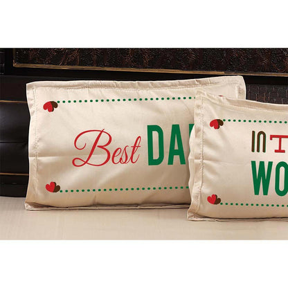 The-Best-Dad-In-The-World-Bedsheet-Pillow-Beige