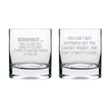 Whiskey Glasses Set of 2 - The Storyteller Engraved