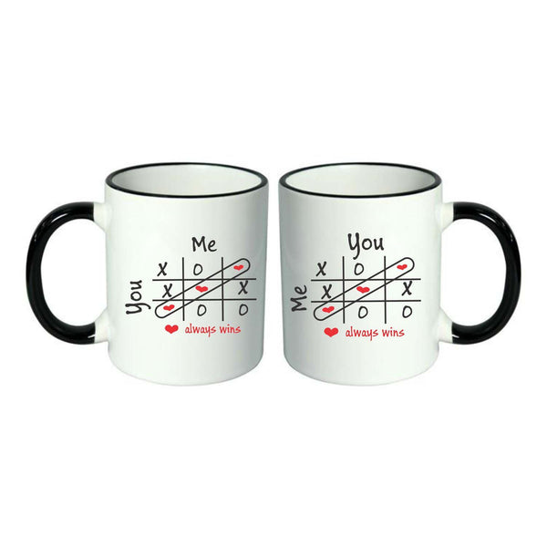Tic-Tac-Toe-Black-Rim-Handle-Mug