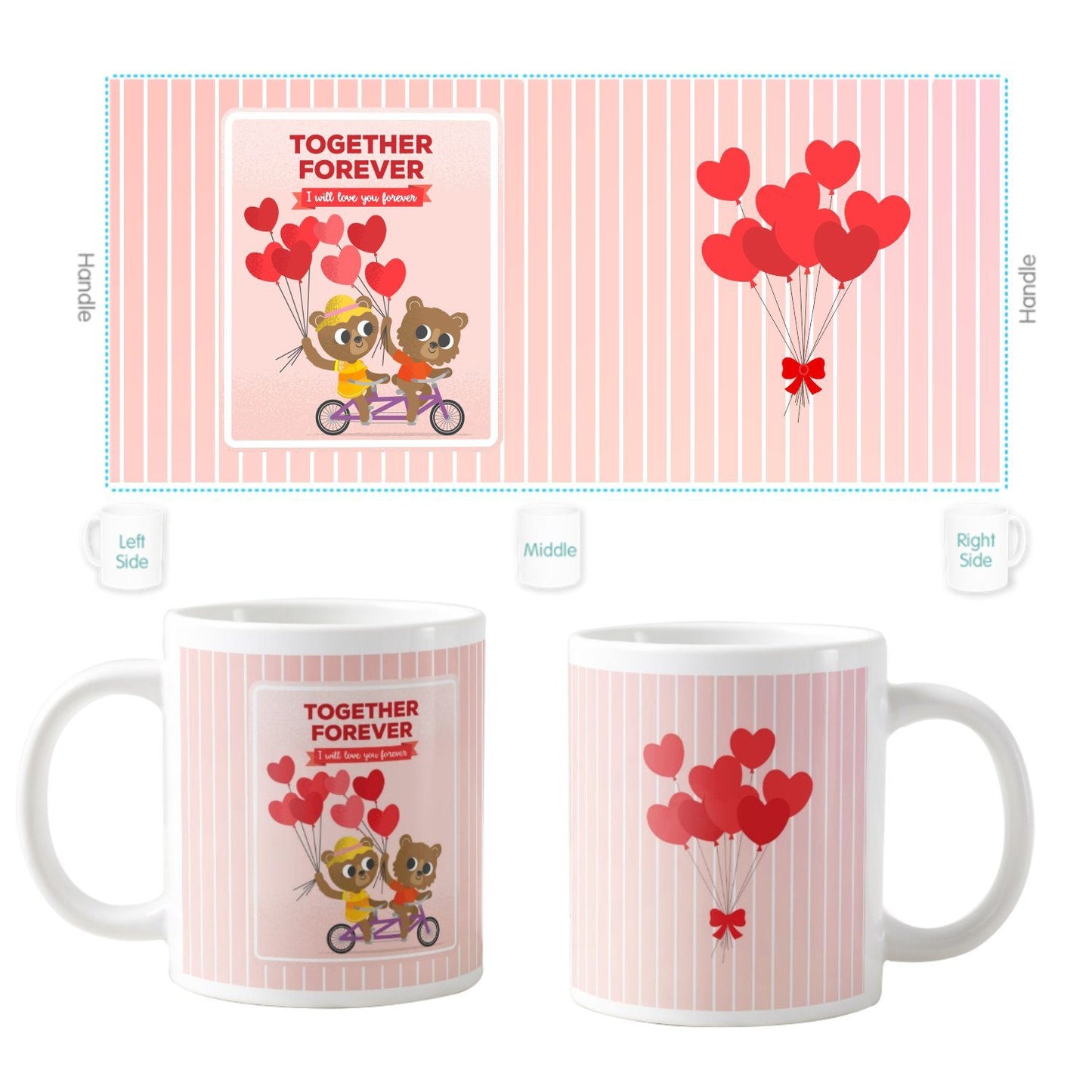 Together Forever I Will Love You Forever Coffee Mug
