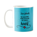 True Friends Together in Heart Coffee Mug, Personalised