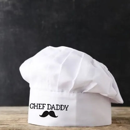 Chef-Daddy-Apron-With-Chef-Hat