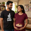 Best Dad & Peek a Boo Mom Maternity Couple T-Shirts