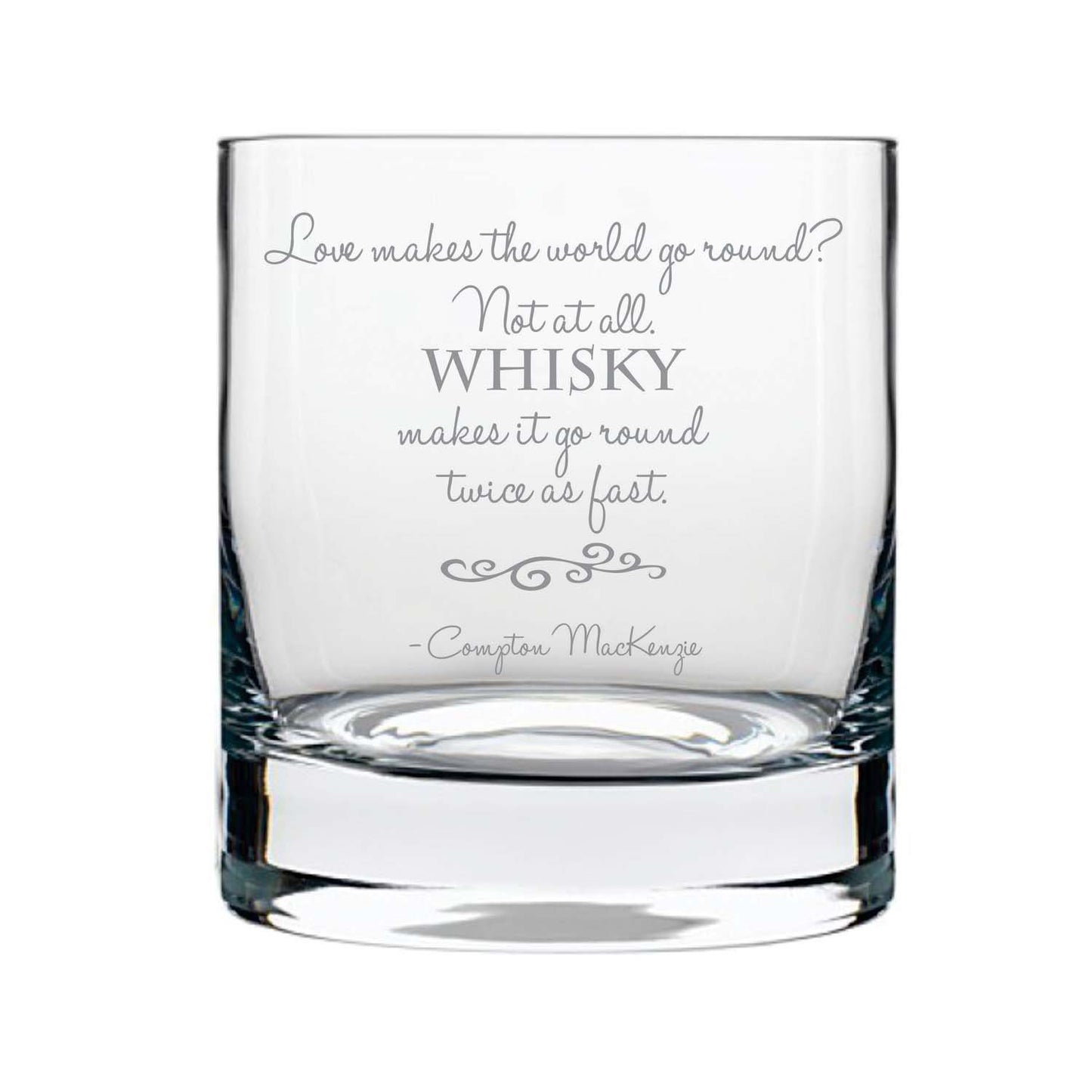 Whiskey-Makes-World-Go-Round-Fast-Engraved-Whiskey-Glass-1