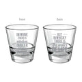 Whiskey is the Water of Life Engraved Whiskey Glass