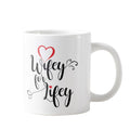 Wifey for Lifey Personalised Coffee Mug