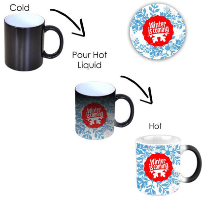 Winter Coming Magic Mug