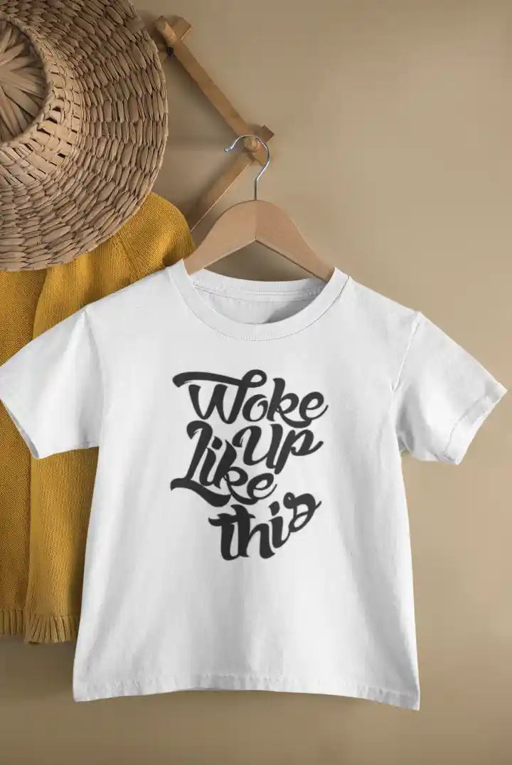 Woke Like Up This Unisex Drifit Kid T-shirt