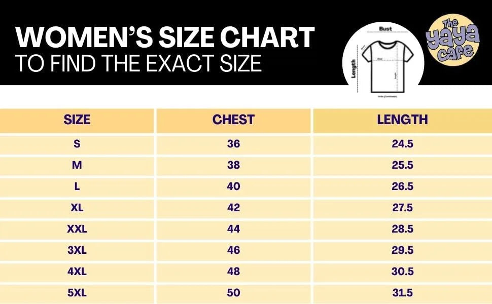 Women Size chart