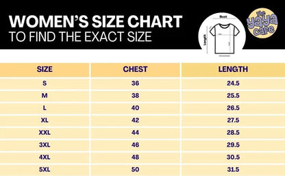Women Size chart