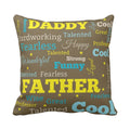 Fabulous Daddy Cushion Cover - Printed Gift for Dad