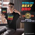 World's Best Brother Gift Hamper - 20 Items for Raksha Bandhan