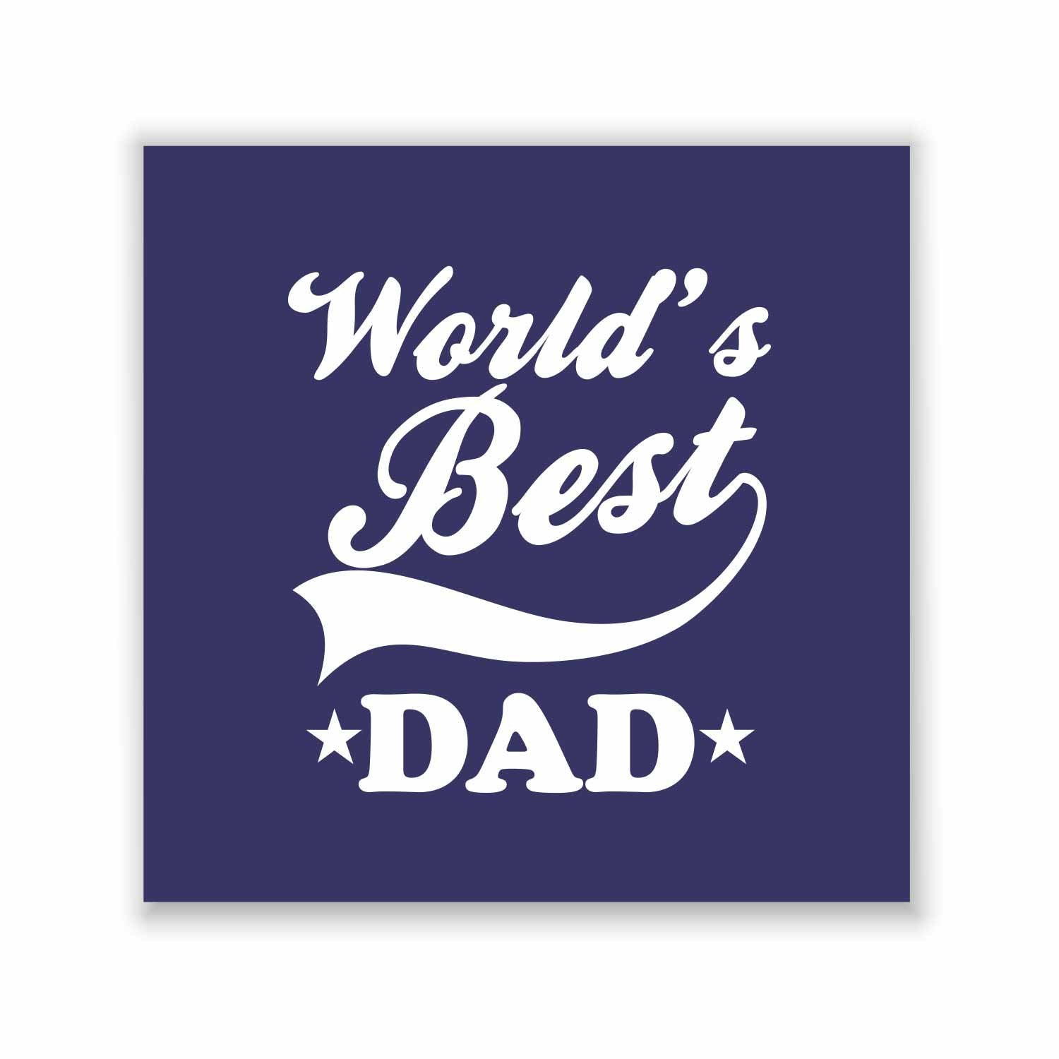 World-Best-Dad-Whiskey-Glass-Coaster