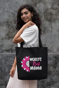 World's Best Mama Tote Bag - Personalised Gift
